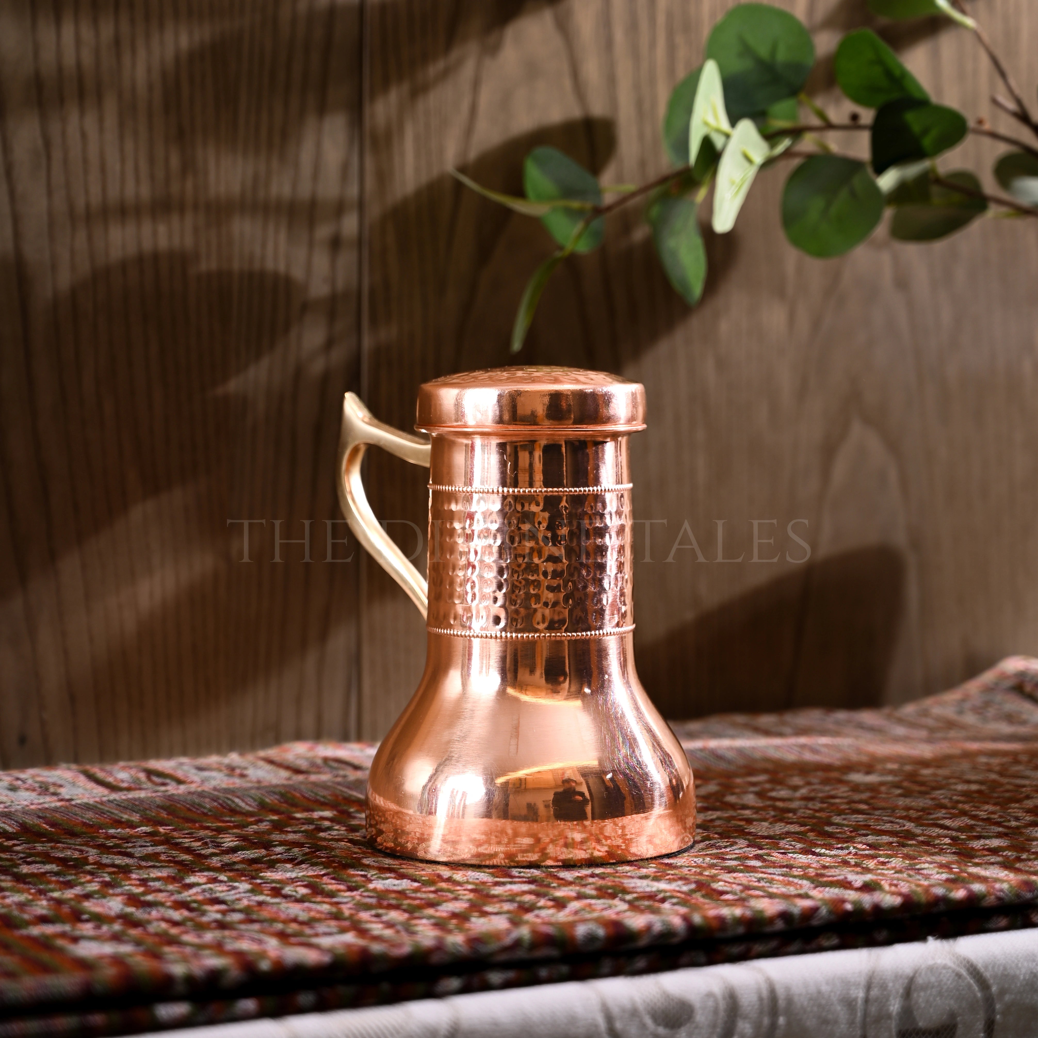 Copper Jar with Handle